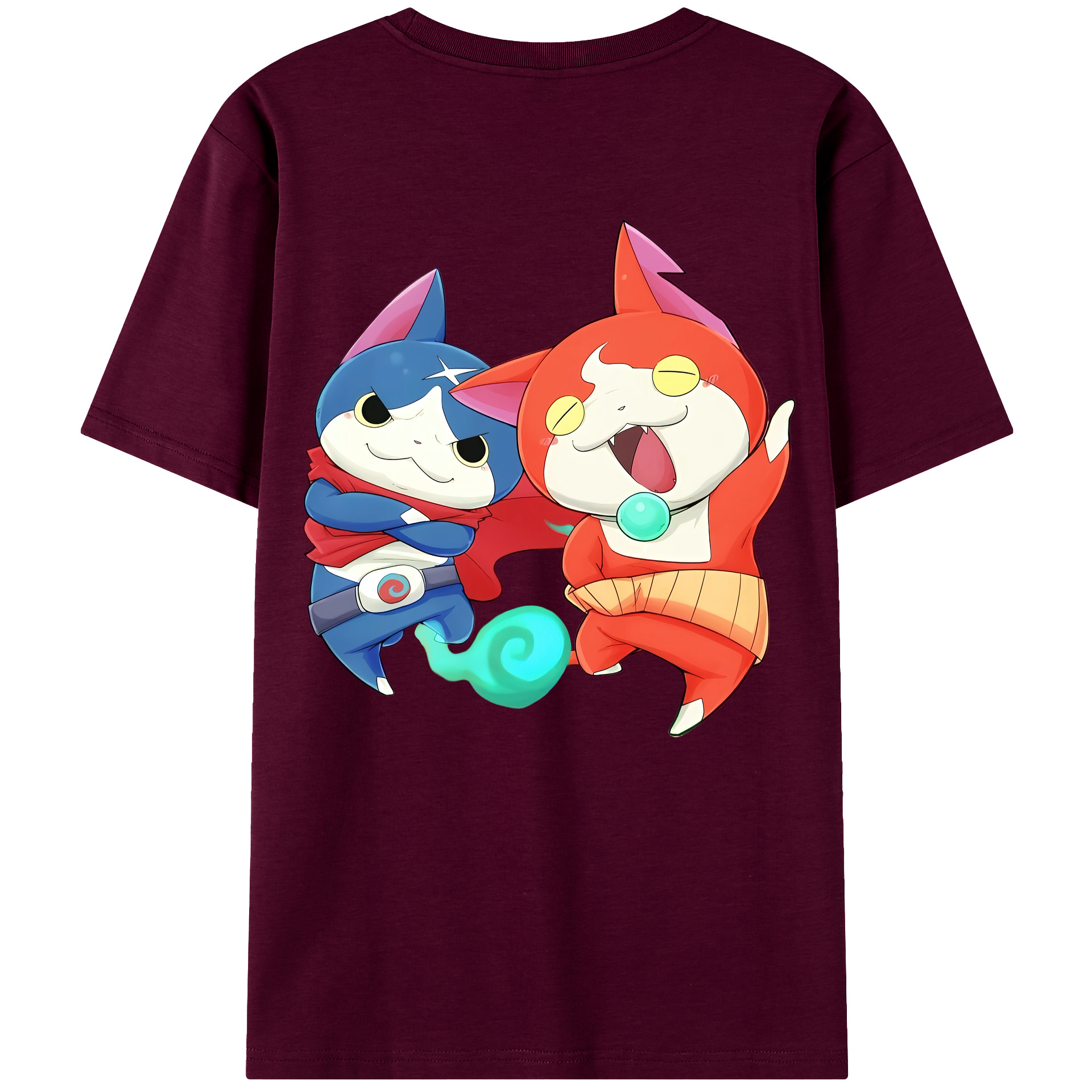 （画像用） 妖怪ウォッチ Yo-kai Watch レディース半袖Tシャツ(バックプリント)